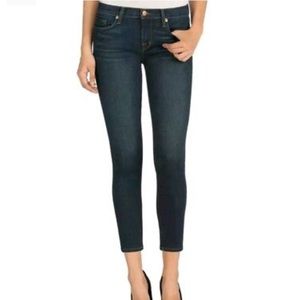 J Brand Skinny Cropped Jeans - Dark Vintage